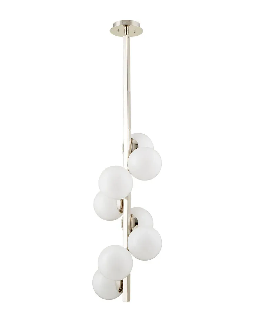 Atom 8-Light Pendant - Polished Nickel image