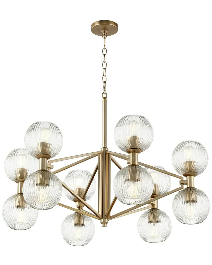 Helios Chandelier - Brass, Iron image