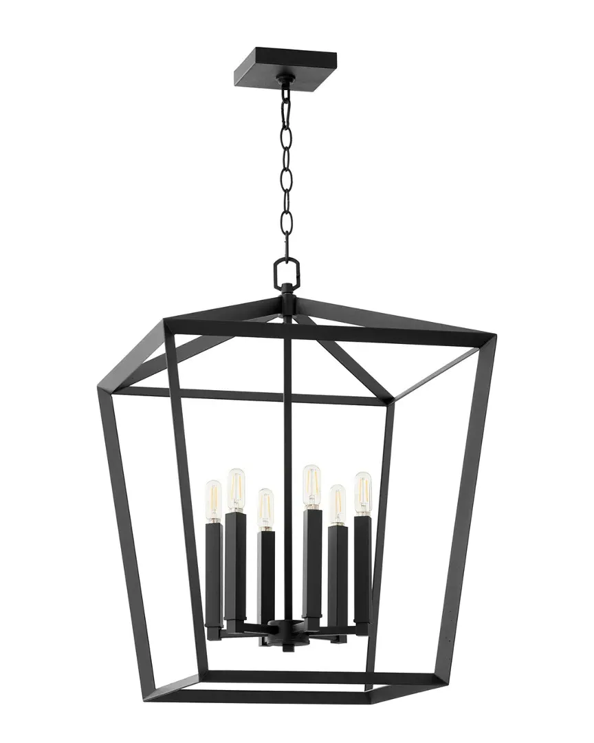 Hyperion Chandelier - Black, Iron