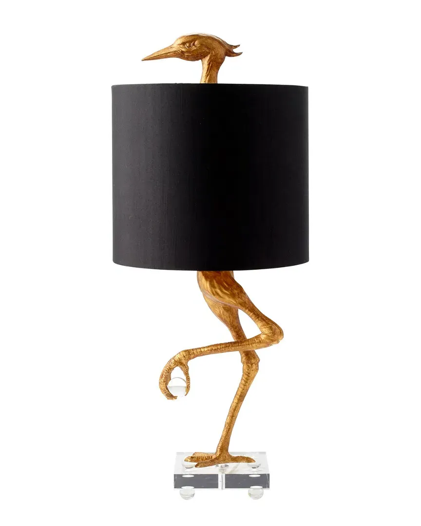 Ibis Table Lamp - Ancient Gold, Resin image