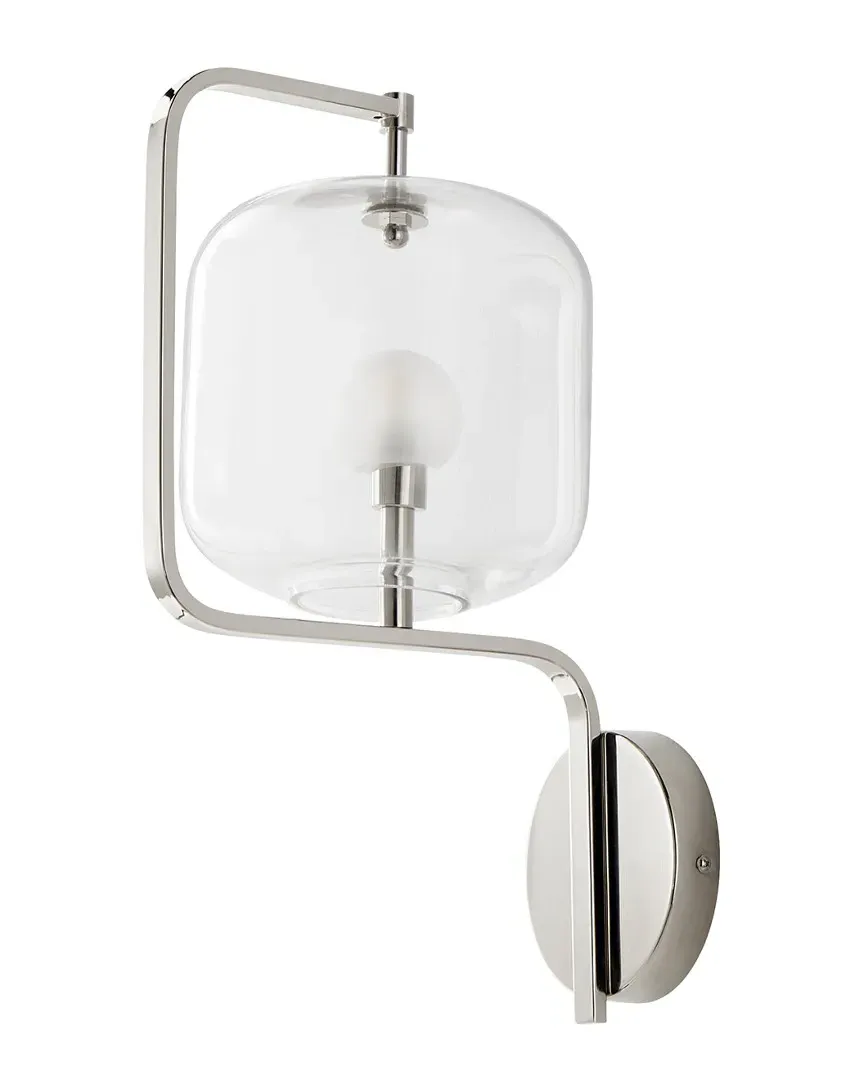 Isotope Wall Sconce - Silver, Glass image