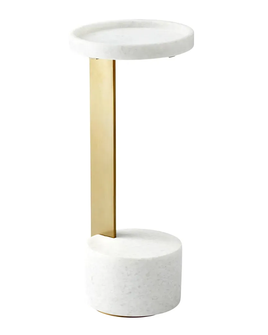 Kodiak Side Table - White, Iron image