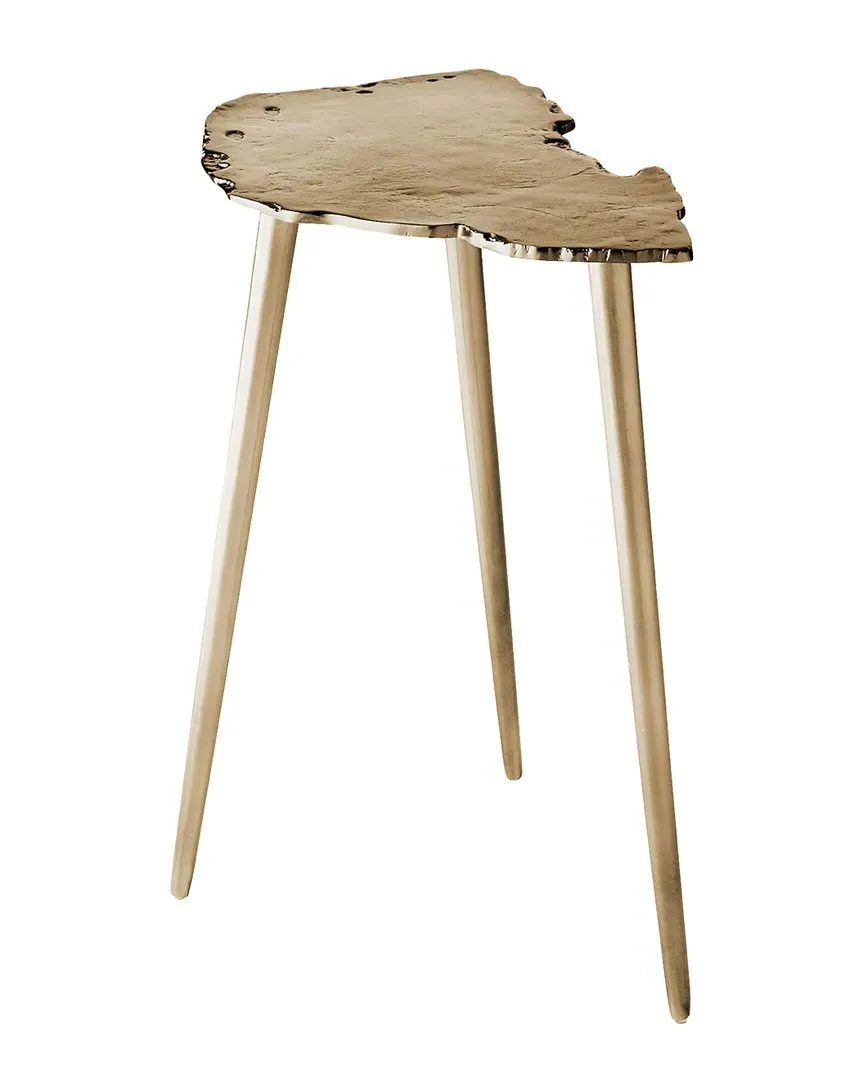 Needle Side Table - Gold, Aluminum image