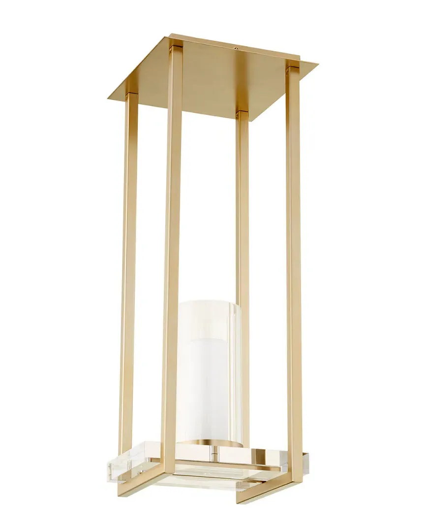 Orion 1-Light Pendant - Aged Brass