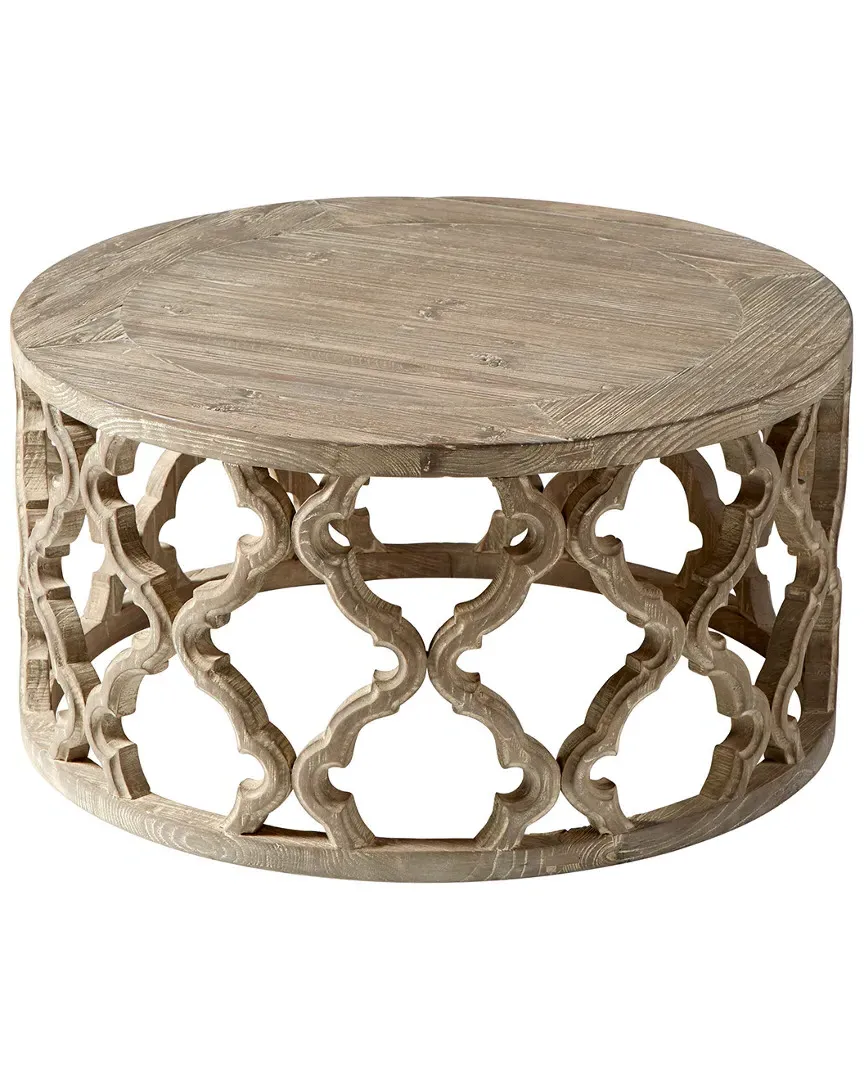 Sirah Coffee Table - Silver, Pine Wood image