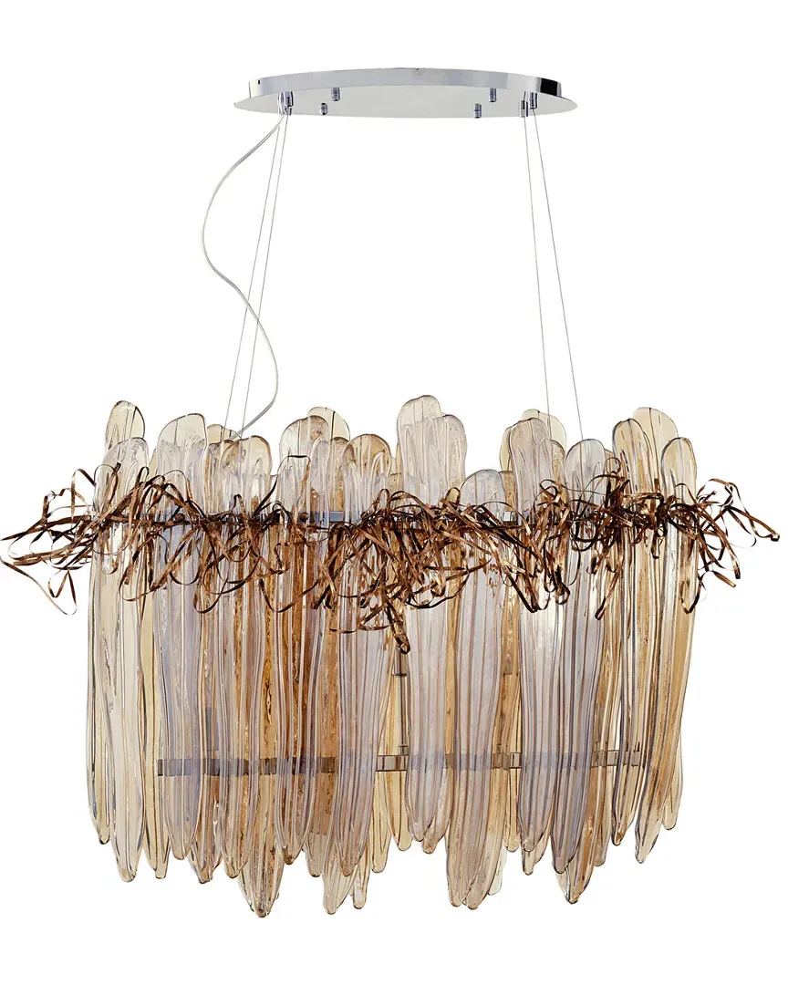 Thetis Island Pendant Light - Chrome, Copper image