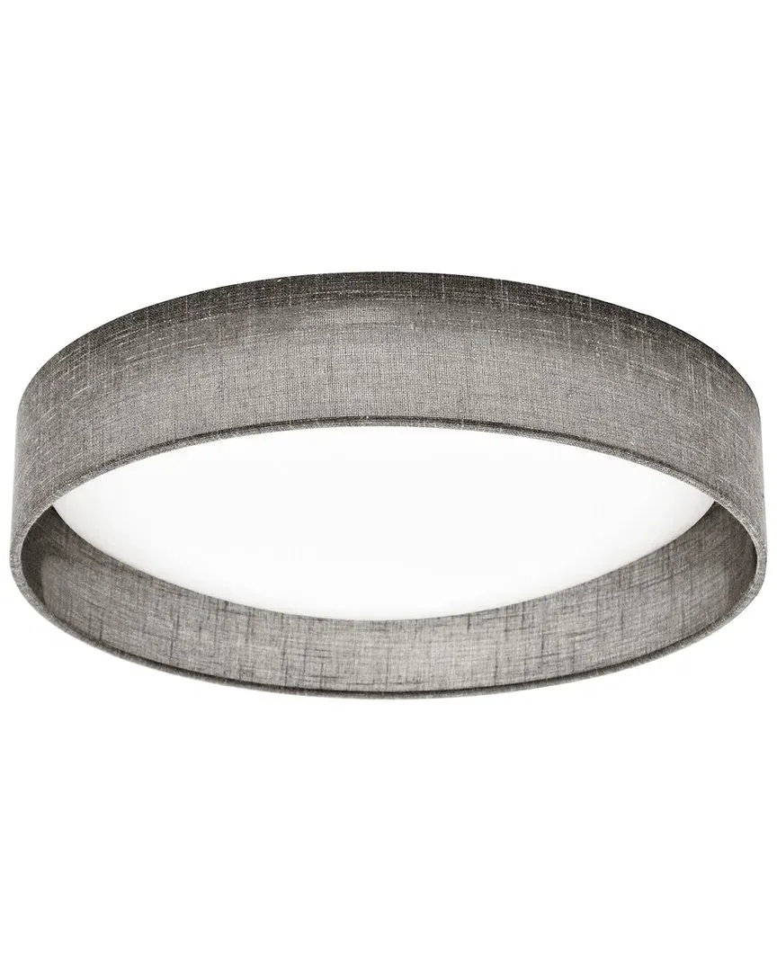 CFLD LED Flush Mount - Grey, Fabric image