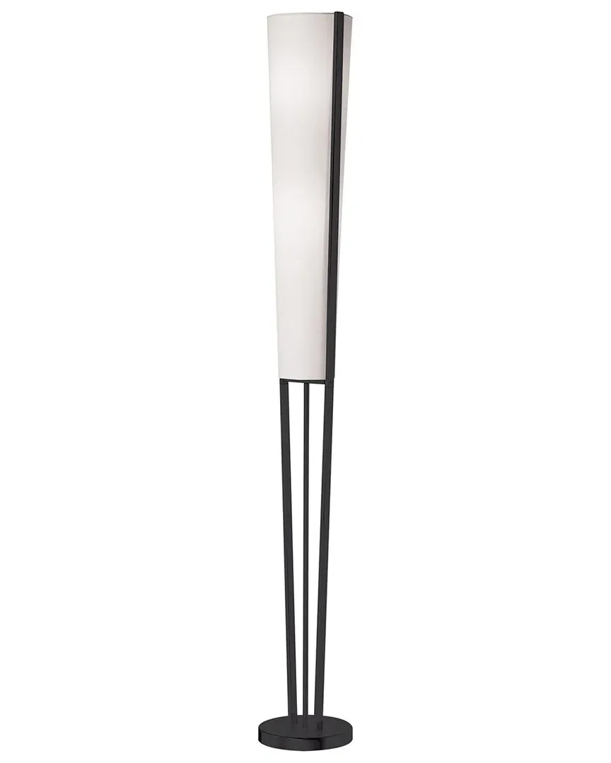 Emotions 2-Light Floor Lamp - Black, Metal image