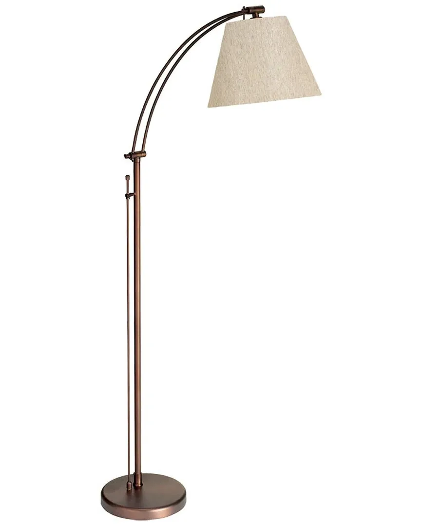 Felix Adjustable Floor Lamp - Bronze, Metal image
