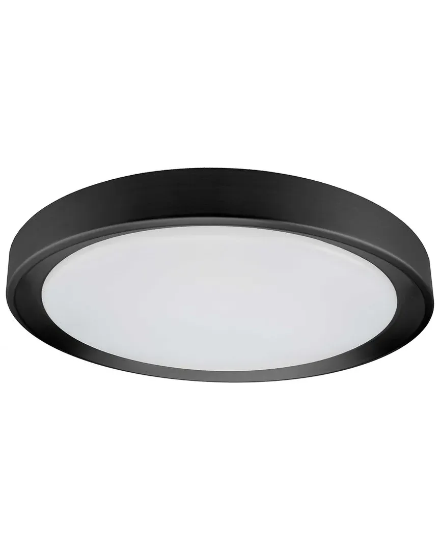 Flynn Flush Mount Ceiling Light - Sandy Black, Metal image