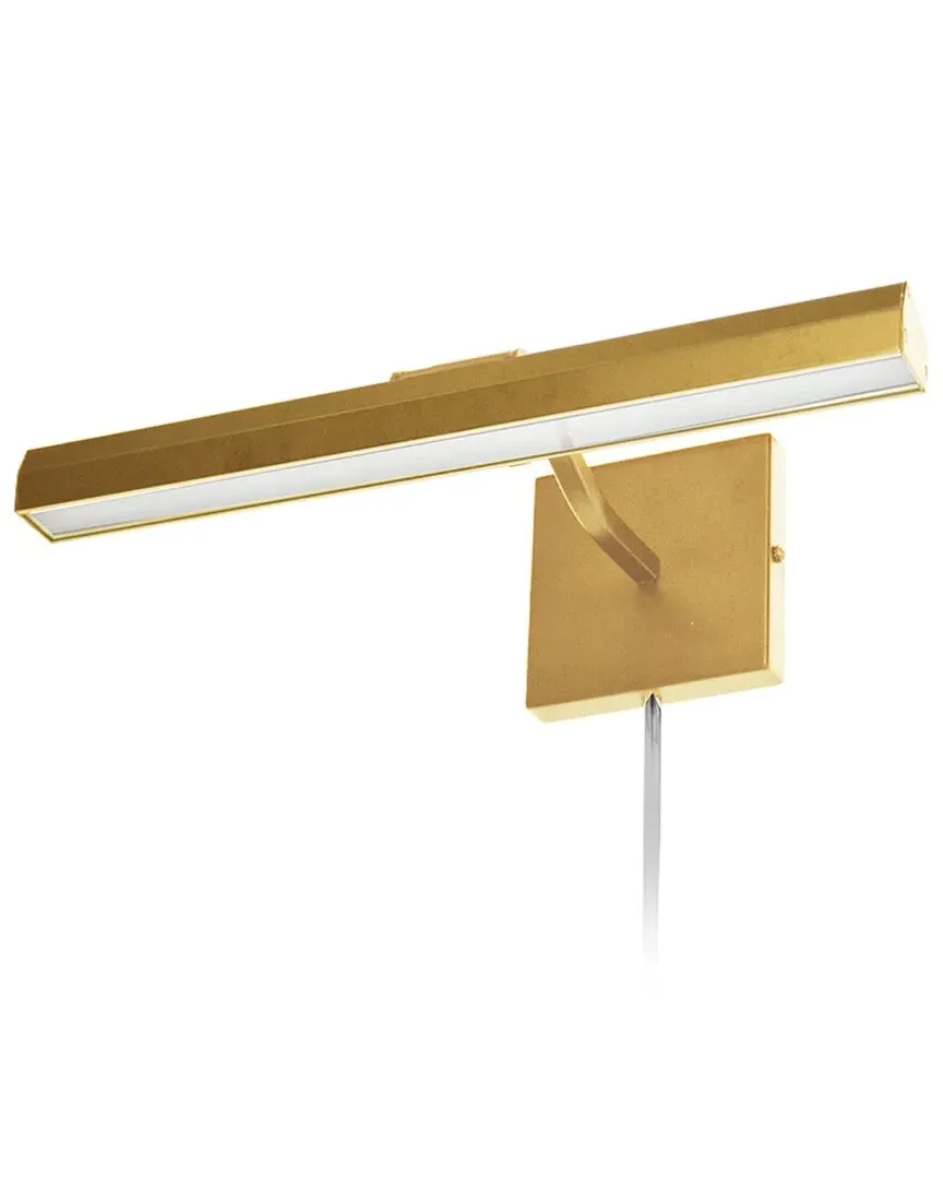 Leonardo 16" Picture Light - Aged Brass image