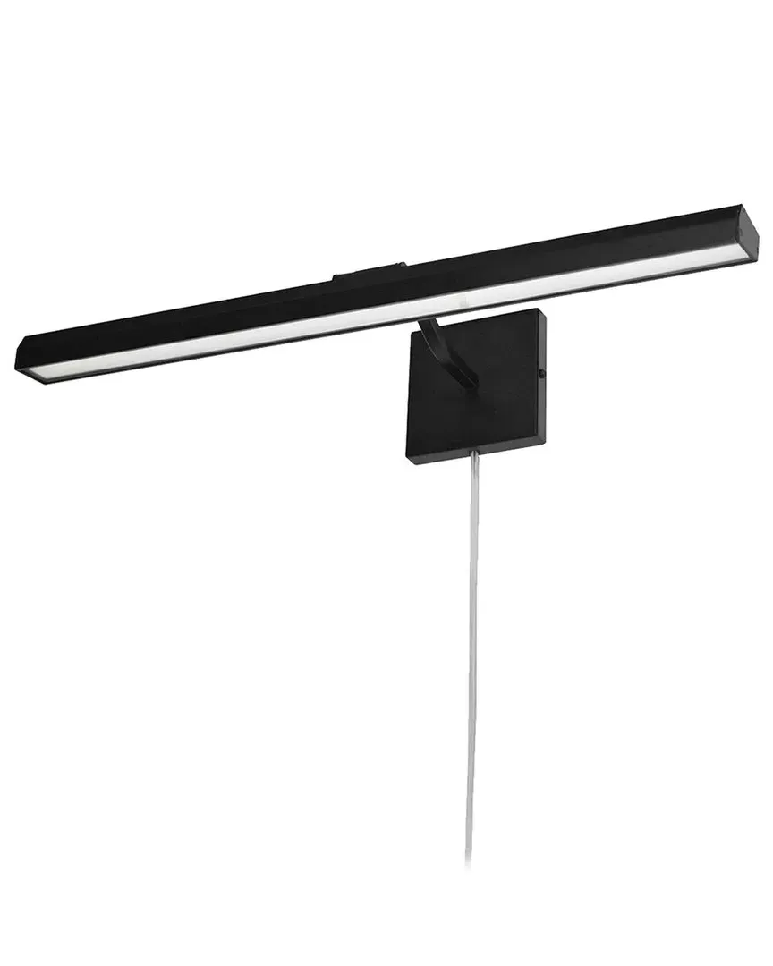 Leonardo 24" Picture Light - Matte Black, Metal image