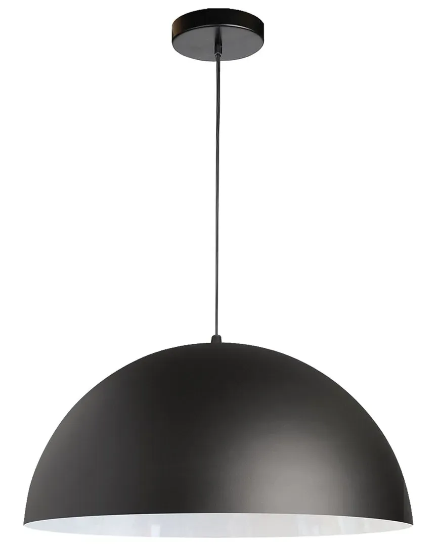 Ofelia Small 1-Light Pendant - Black, Metal image