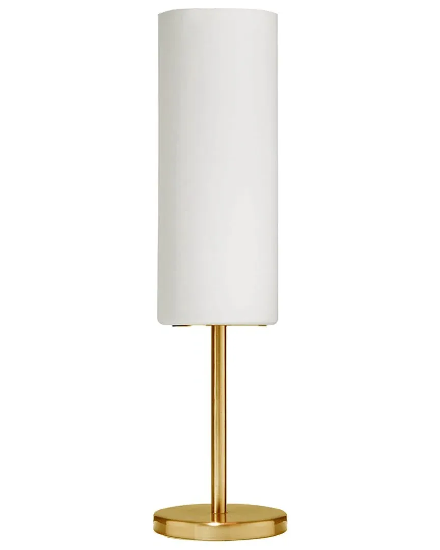 Paza 1-Light Table Lamp - White, Glass