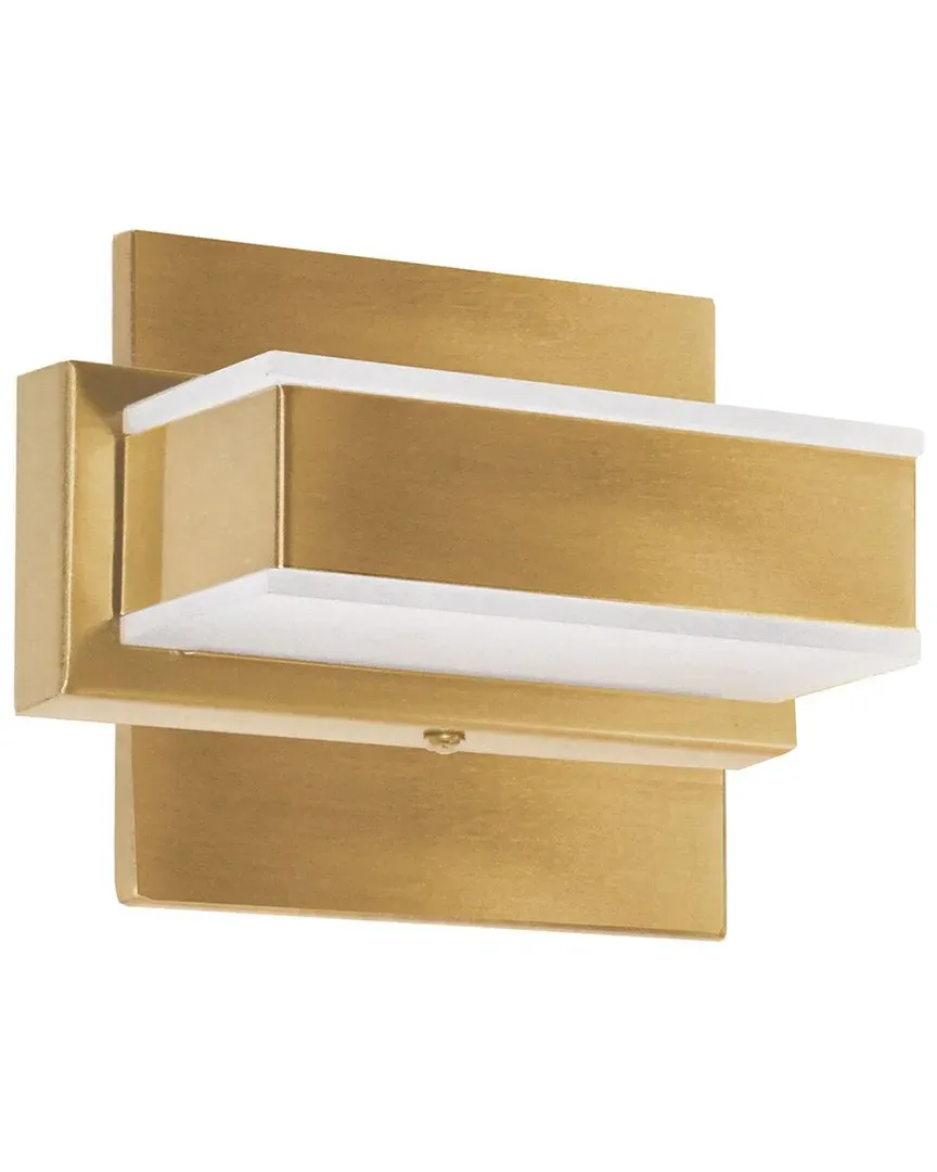 Viola 1-Light LED Wall Vanity Light - Brass, Metal image