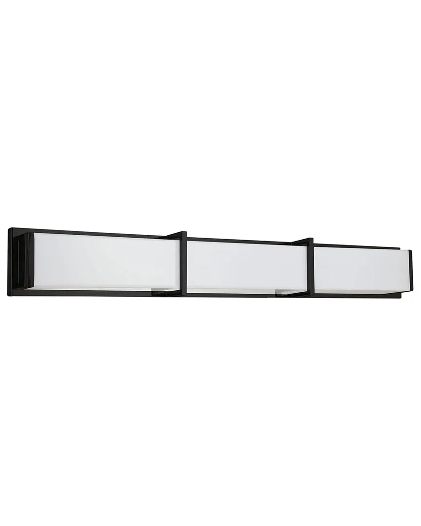 Winston Vanity Light with LED - Black, Metal