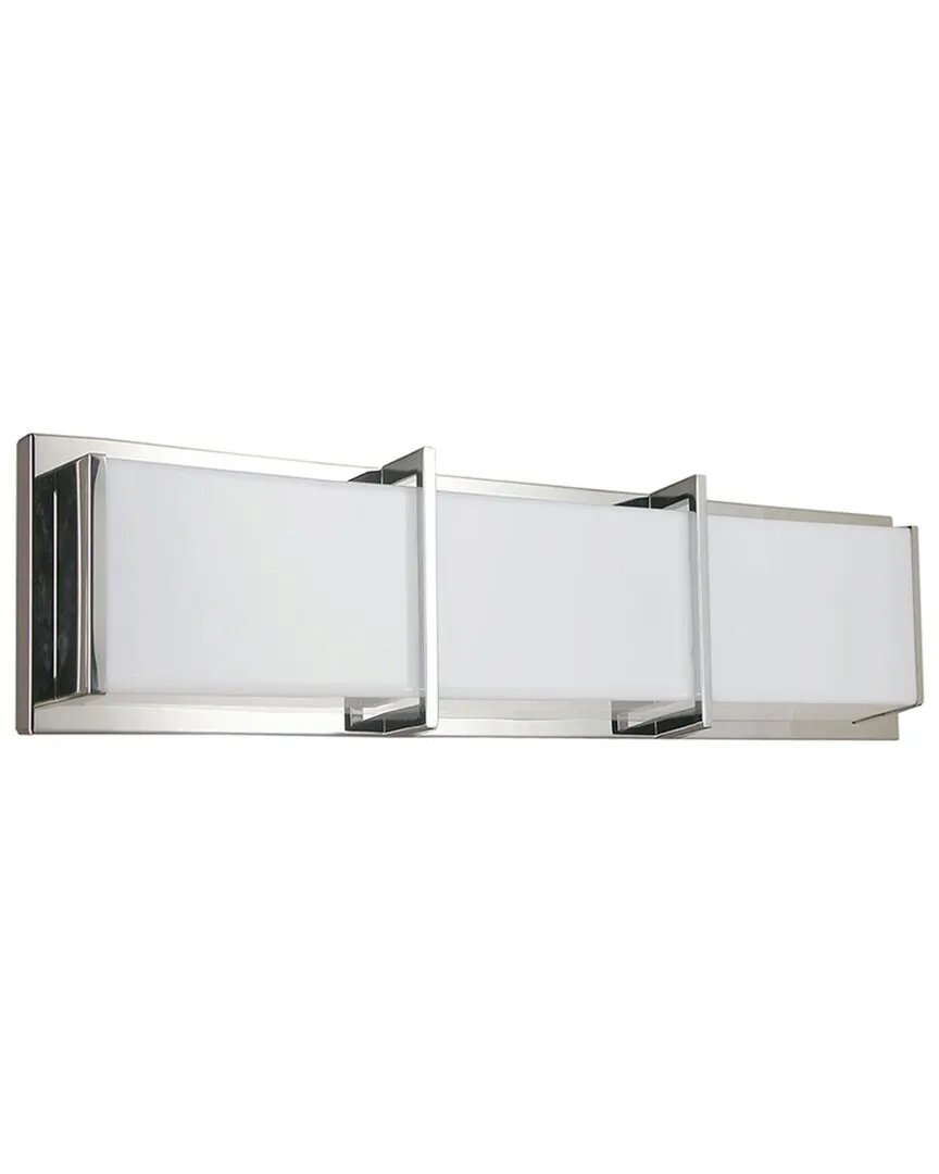 Winston Vanity Light with LED - Chrome, Metal