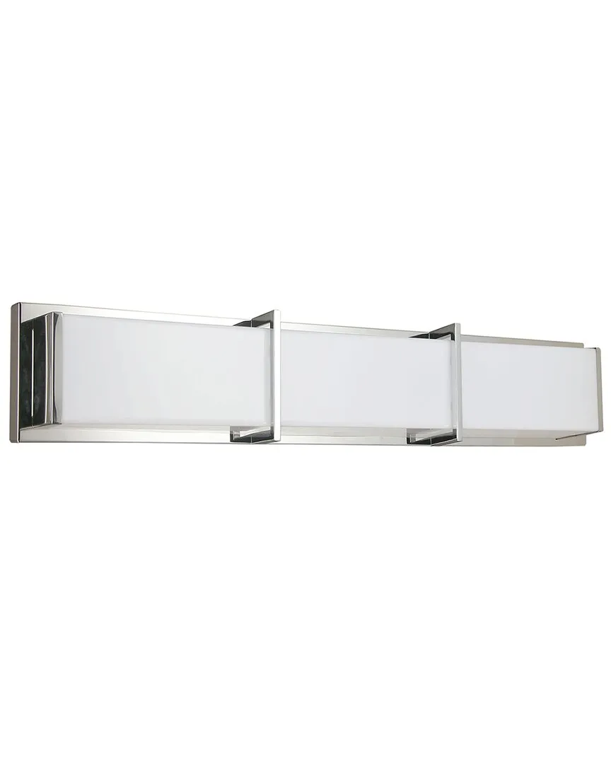 Winston Vanity Light with LED - Chrome, Metal
