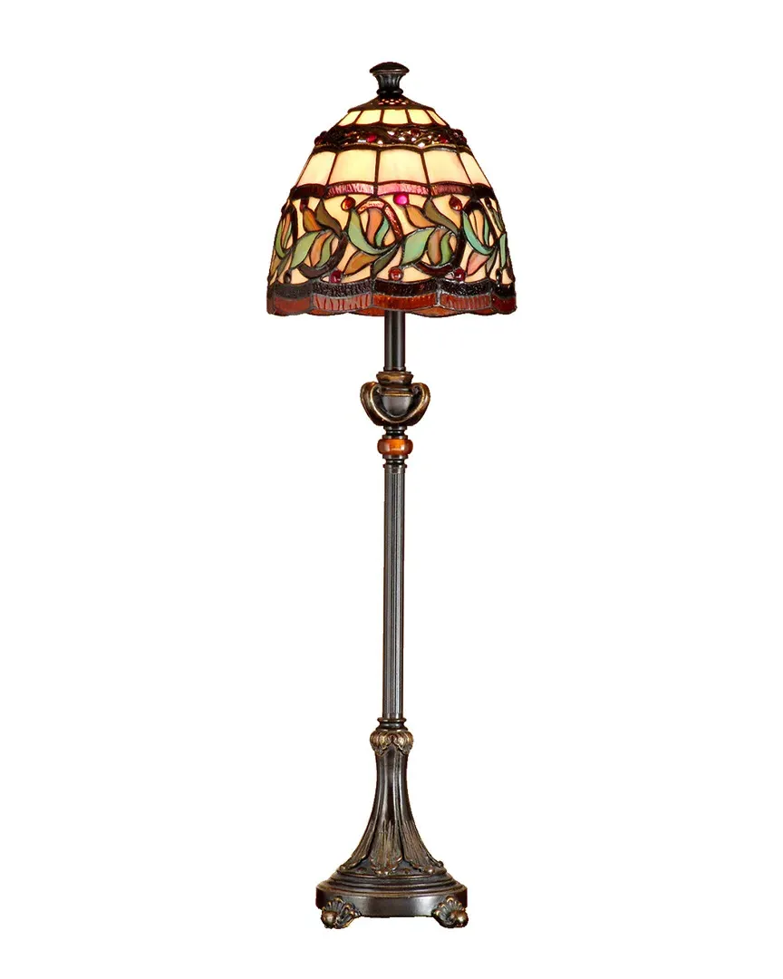 Aldridge Buffet Lamp - Multi, Art Glass image