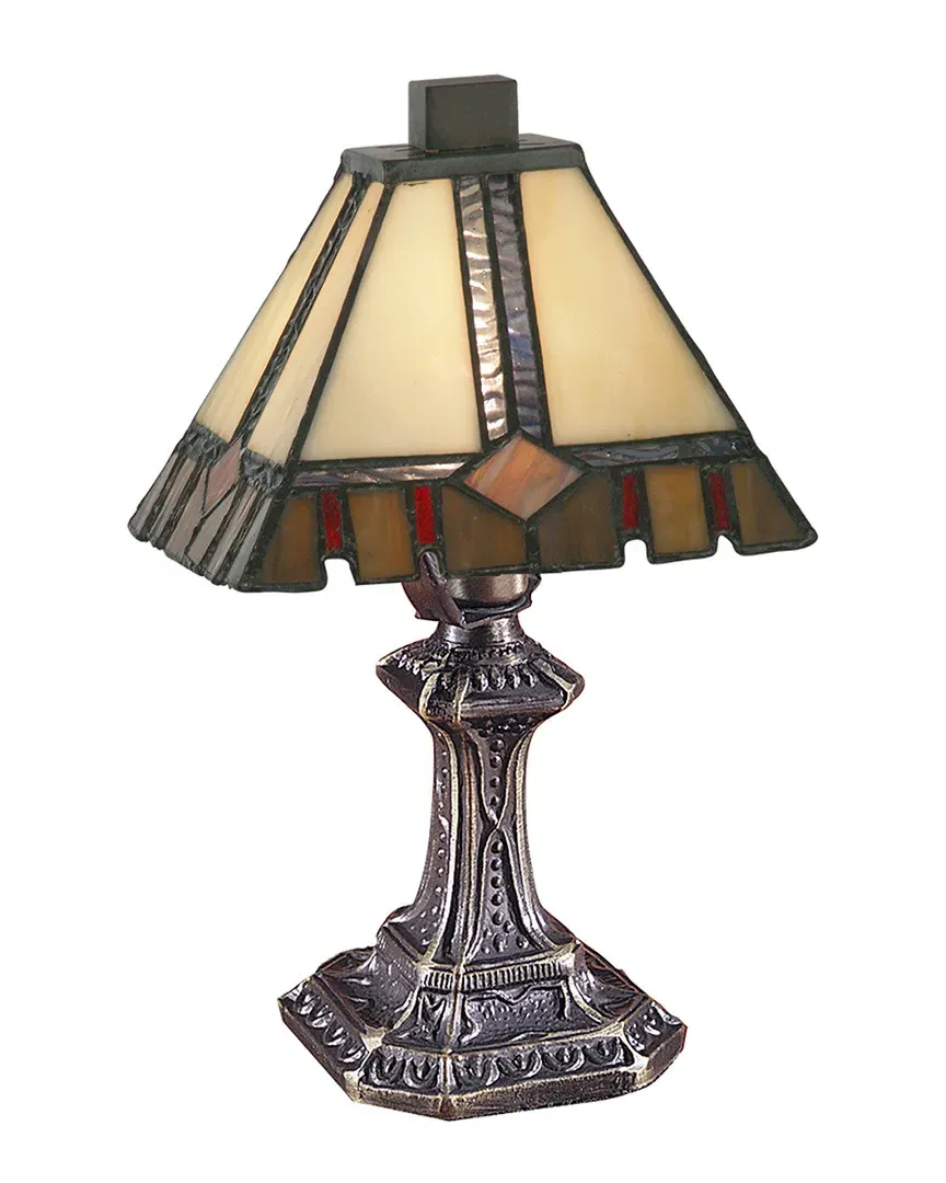 Castle Cut Accent Table Lamp - Multi
