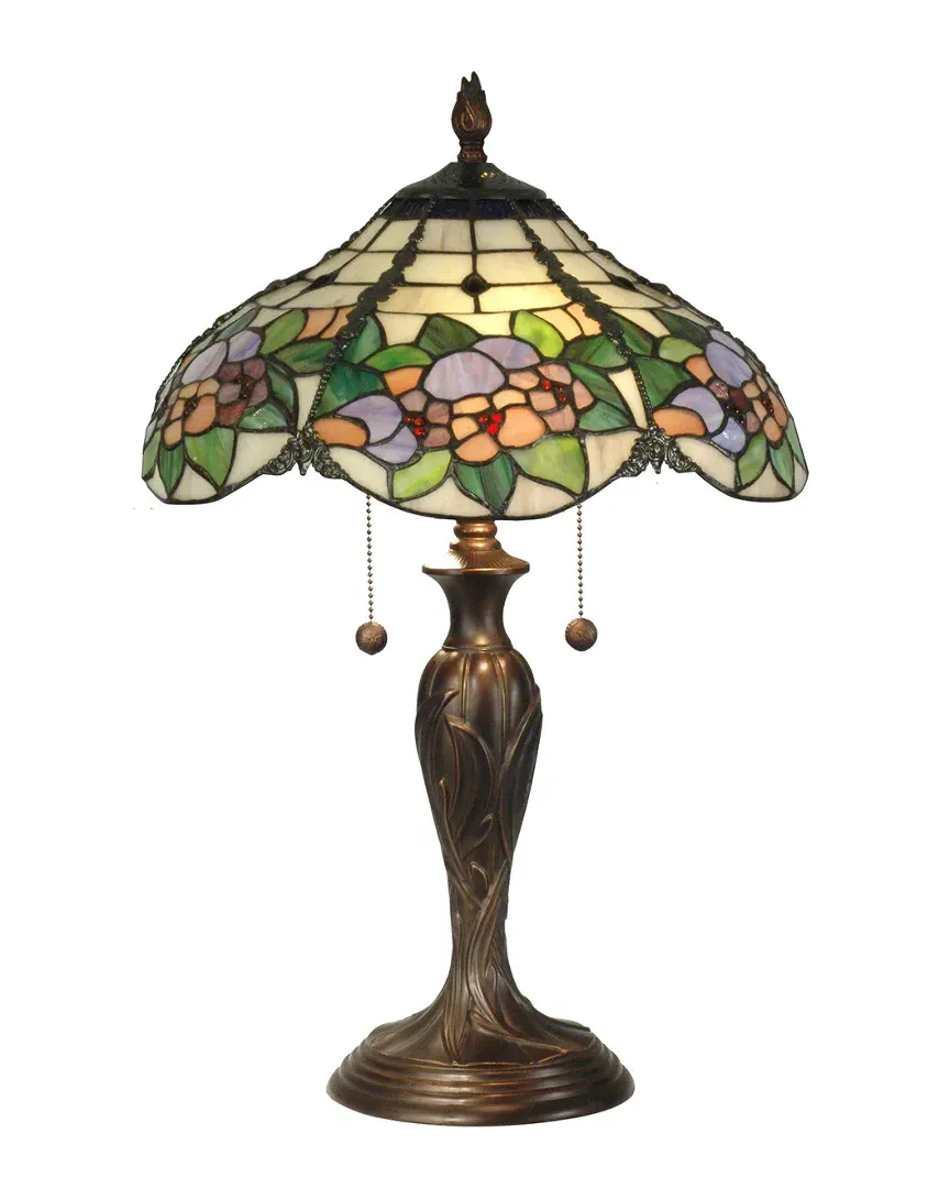Chicago Table Lamp - Multi, Art Glass image