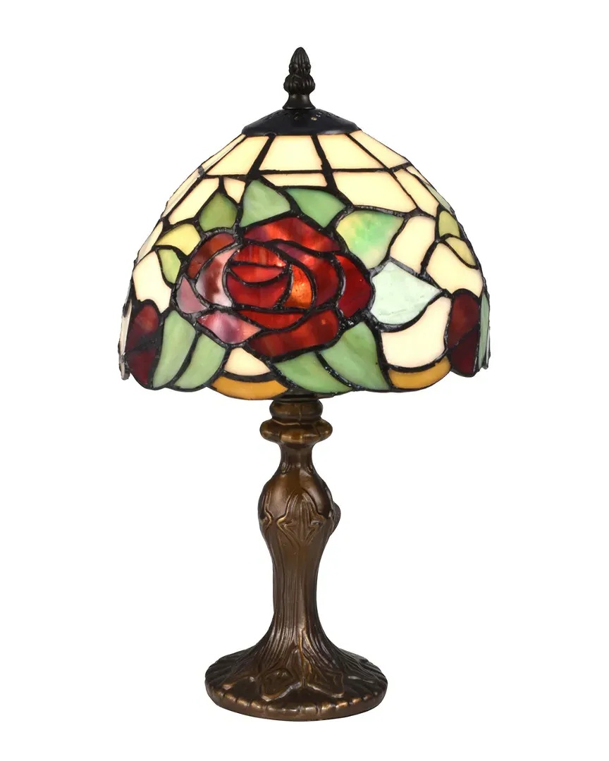 Indian Rose Accent Table Lamp - Multi