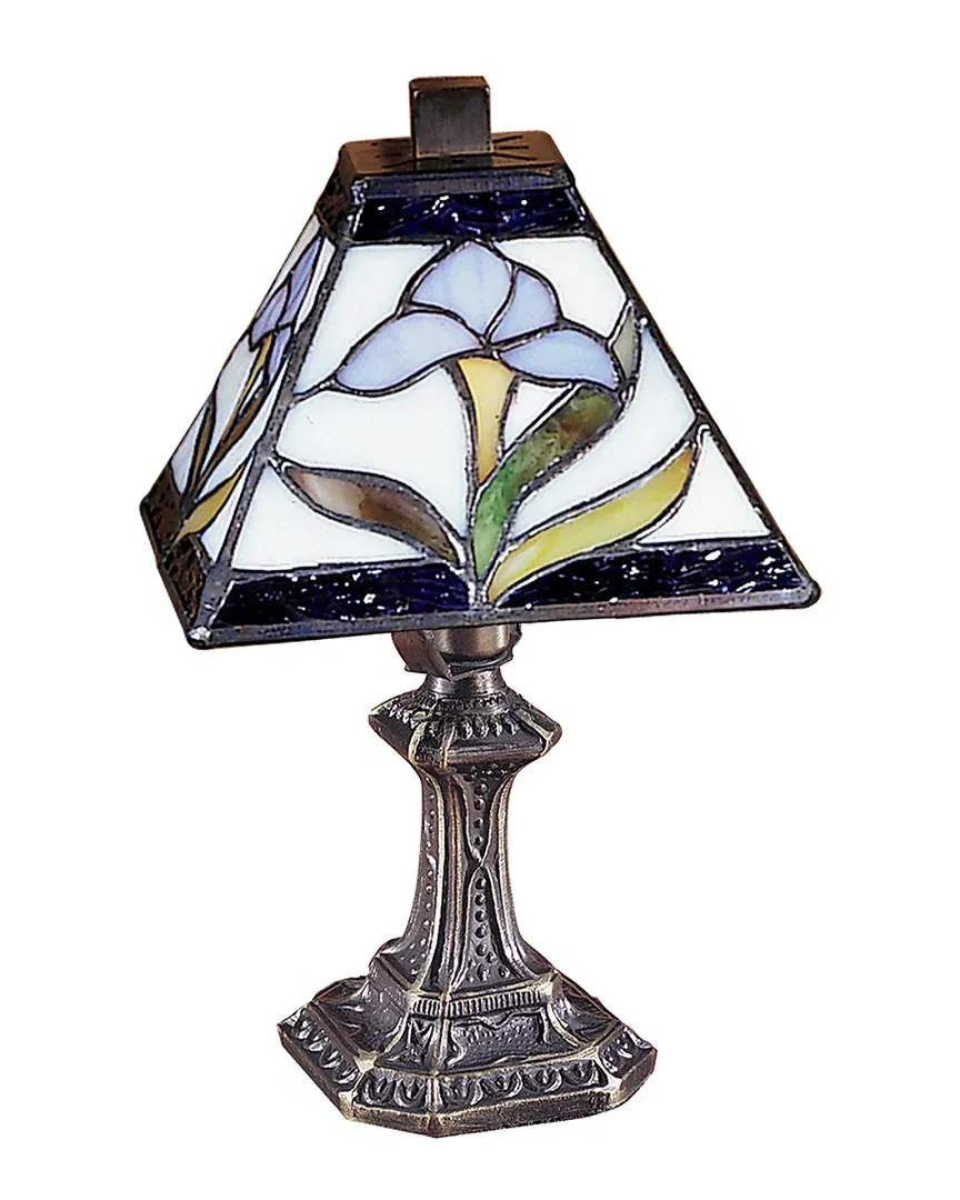 Irene Mini Accent Table Lamp - Multi, Art Glass image
