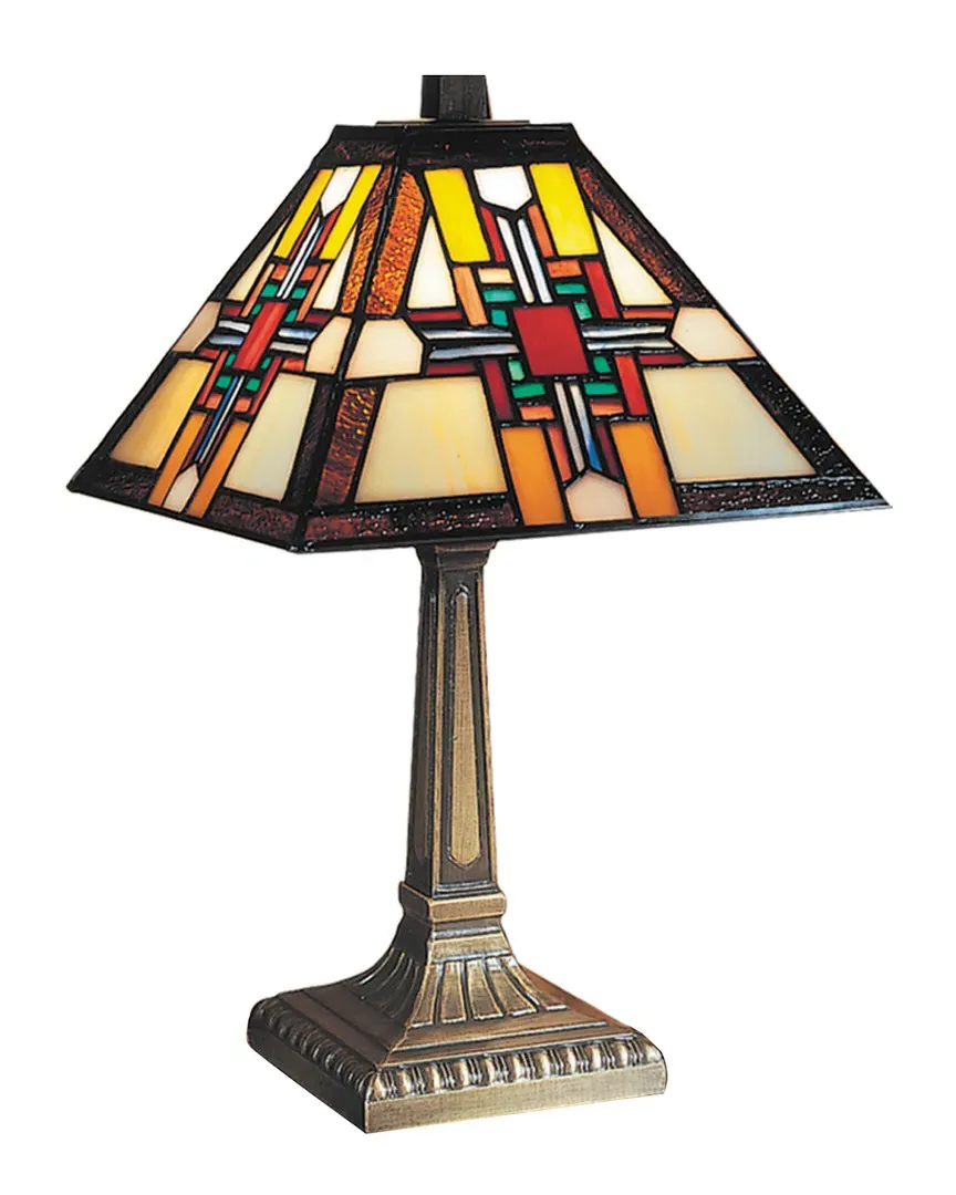 Morning Star Table Lamp - Multi, Art Glass image