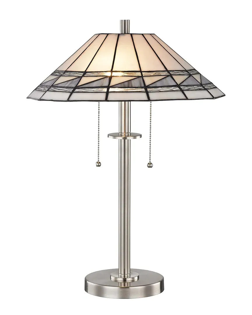 Sasha Table Lamp - White, Metal image