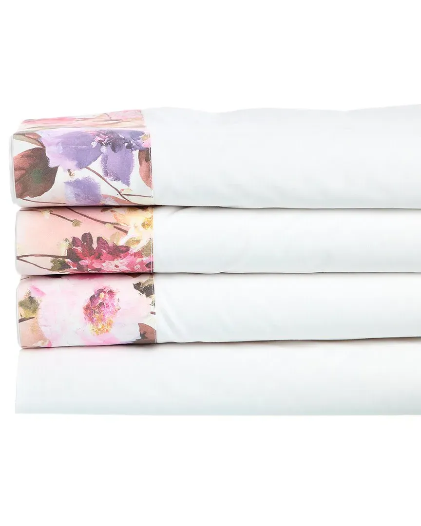 Certaldo Print Sheet Set - Pink, Cotton image