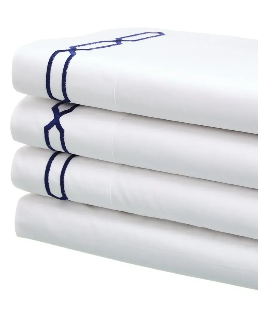 Sinfonia Toscana Prato Embroidered Sheet Set - White image
