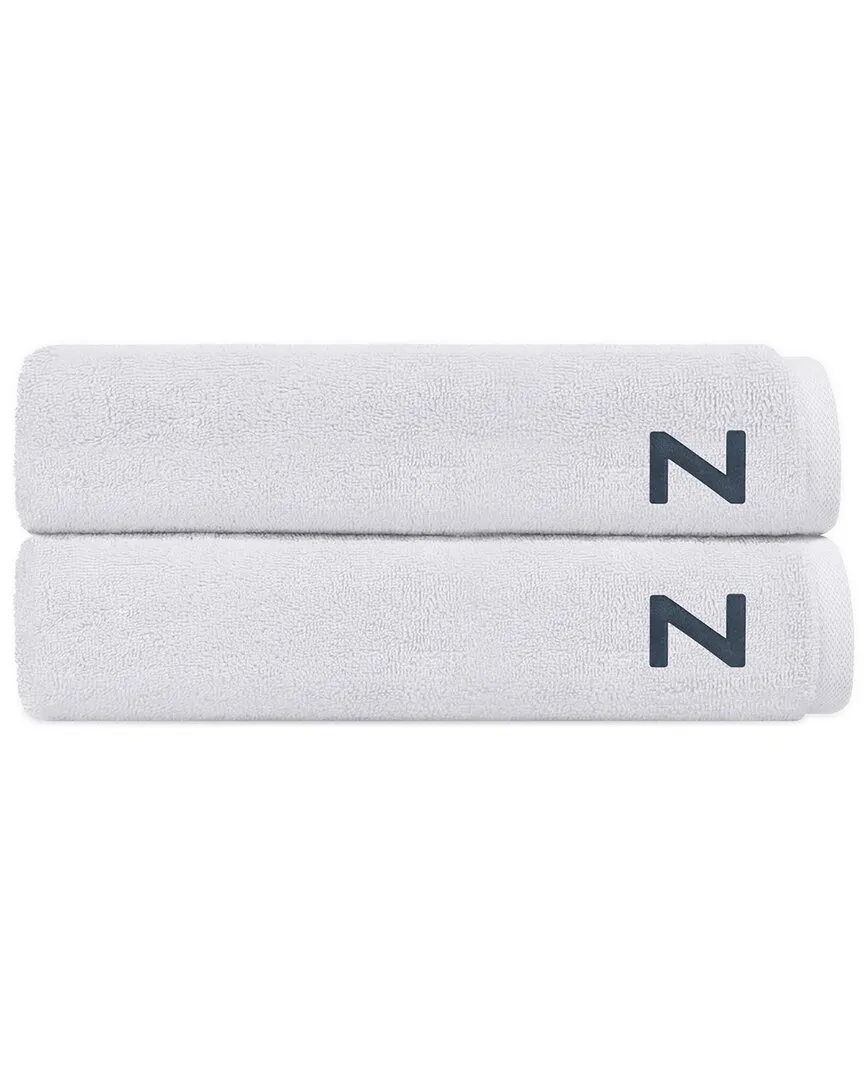 Puresoft Set of 2 Turkish Bath Sheets - White, Cotton