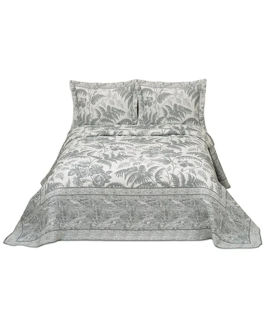 Veranova Home Palm City King Bedspread Set - Grey, Cotton