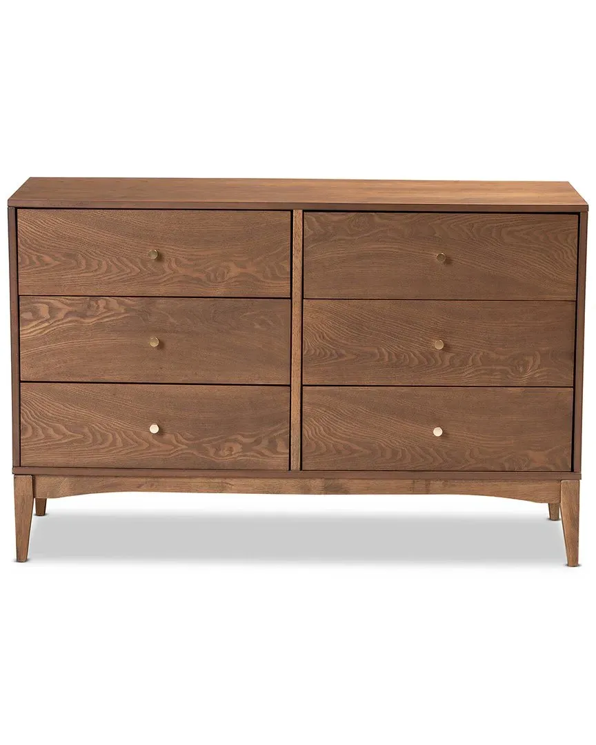 Landis 6-Drawer Dresser - Ash Walnut image