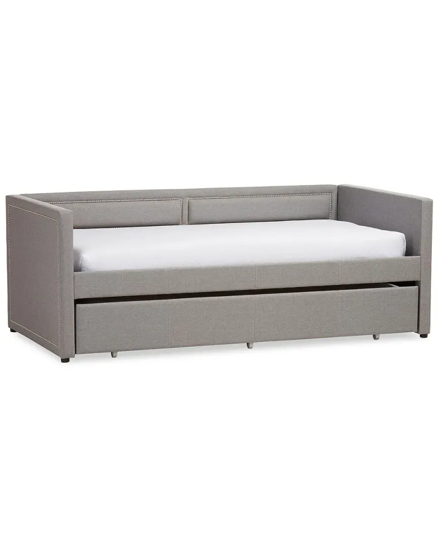 Raymond Twin Daybed with Rollout Trundle - Grey image