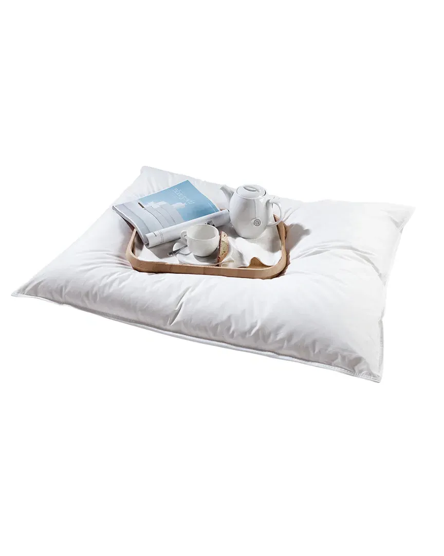 Down Alternative Lounging Pillow - White, Cotton image