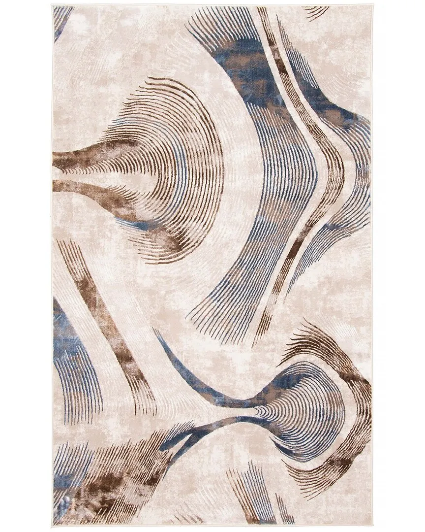 Amara Area Rug - Taupe, Polyester