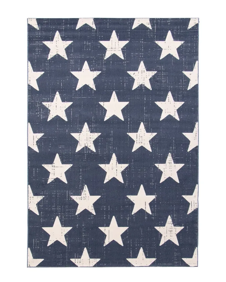 Angel Rug - Navy, Polypropylene