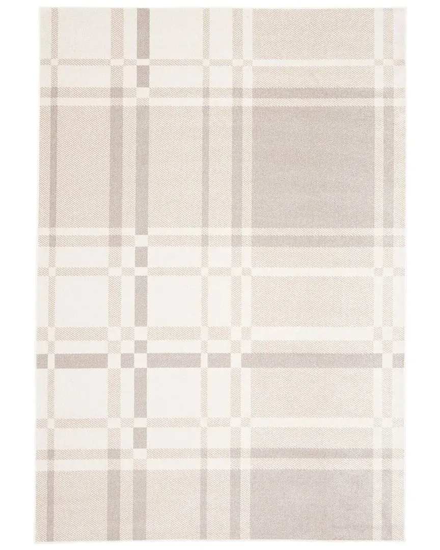 Aqua Roma Washable Rug - Ivory, Polyester image