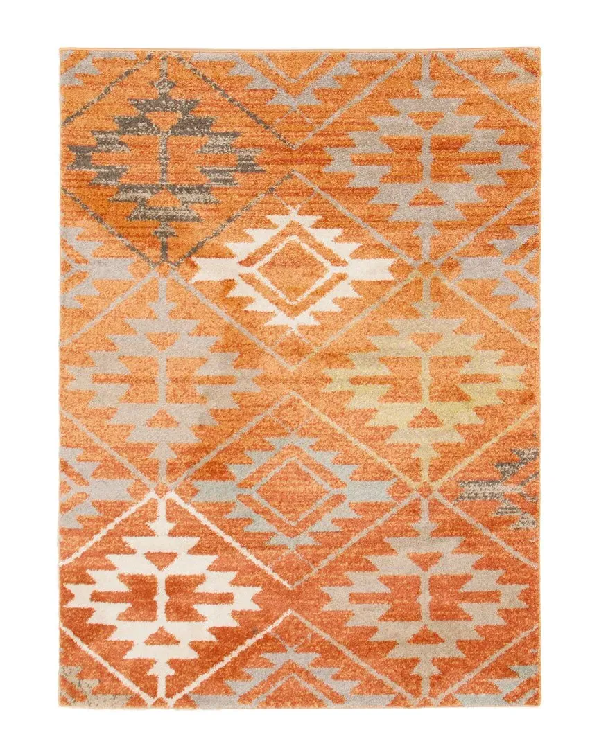 Ariella Rug - Orange, Polypropylene