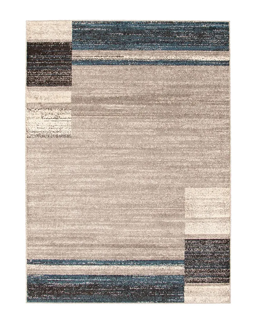 Ayla Rug - Grey Blue, Polypropylene image