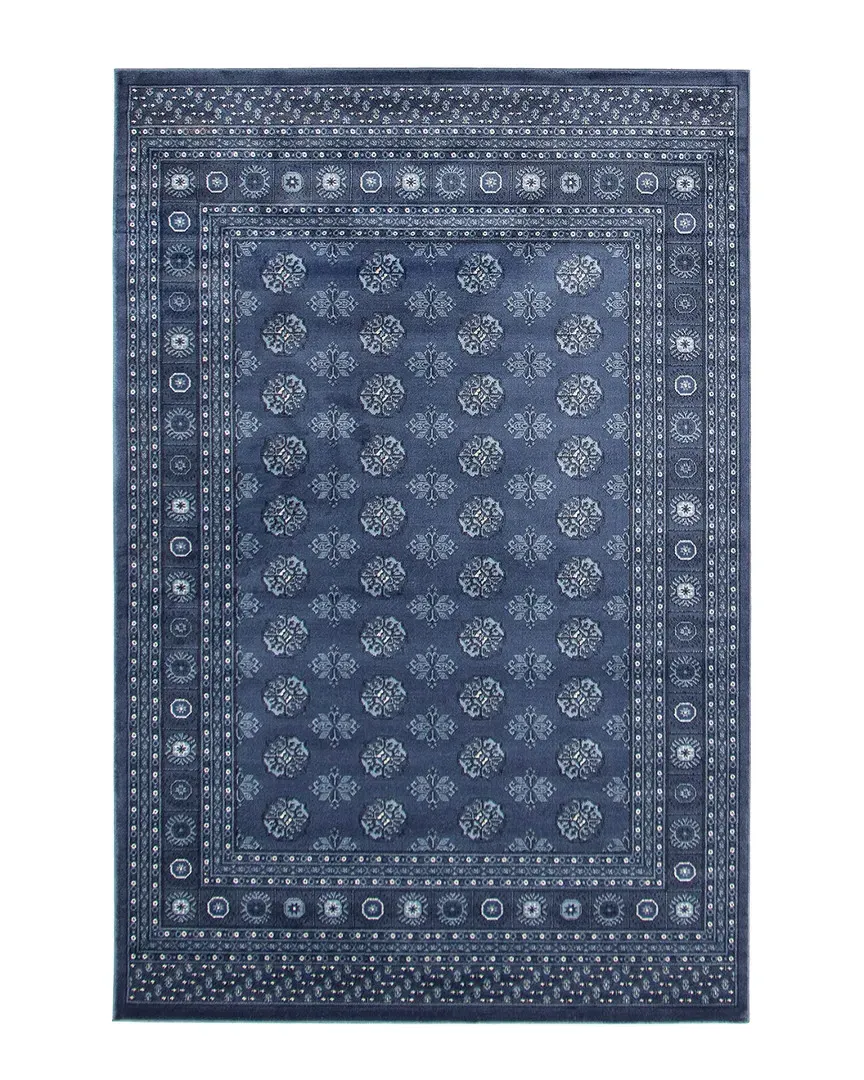 Bokhara Oriental Rug - Blue, Polypropylene image