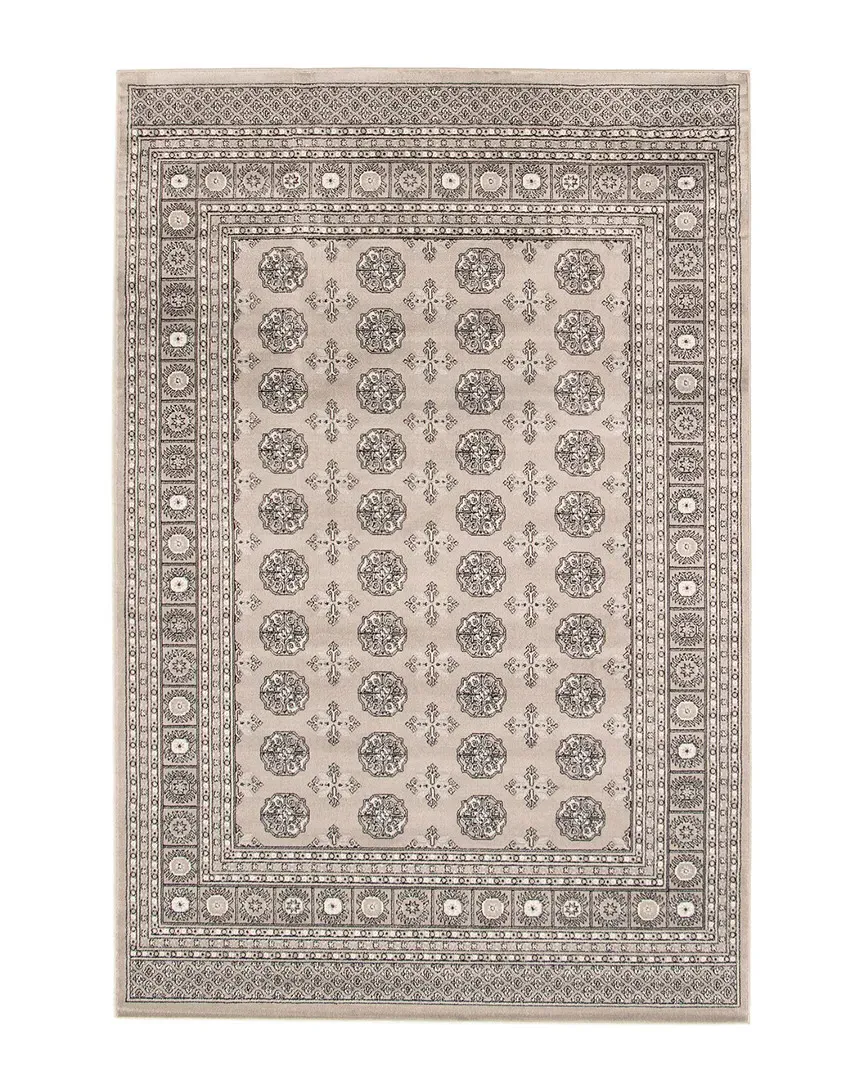 Bokhara Oriental Rug - Grey, Polypropylene