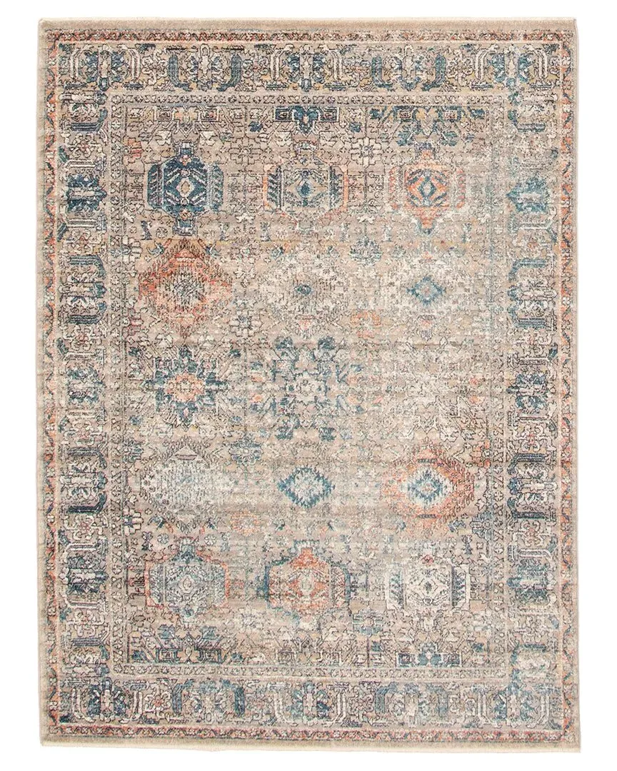 Bolivia Yalameh Vintage Distressed Rug - Grey image