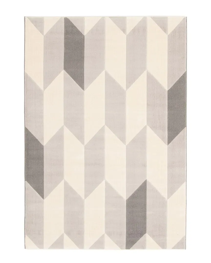 Burke Geometric Rug - Grey image