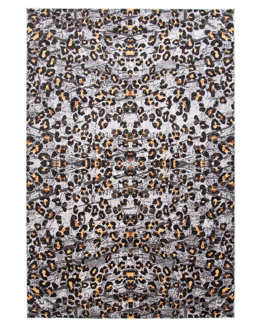 Cheetah Animal Print Rug - Ivory image