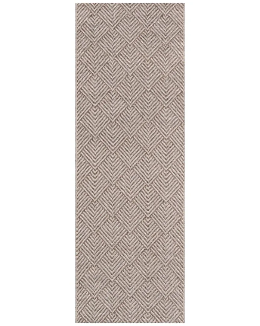 Como Runner Rug - Beige, Polypropylene image