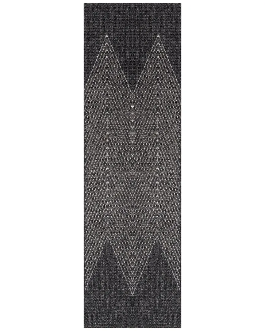 Como Runner Rug - Charcoal, Polypropylene