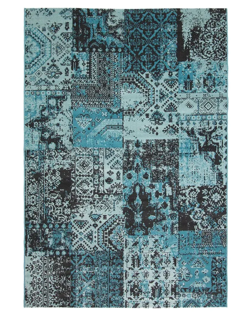Emira Vintage Rug - Blue, Polypropylene image