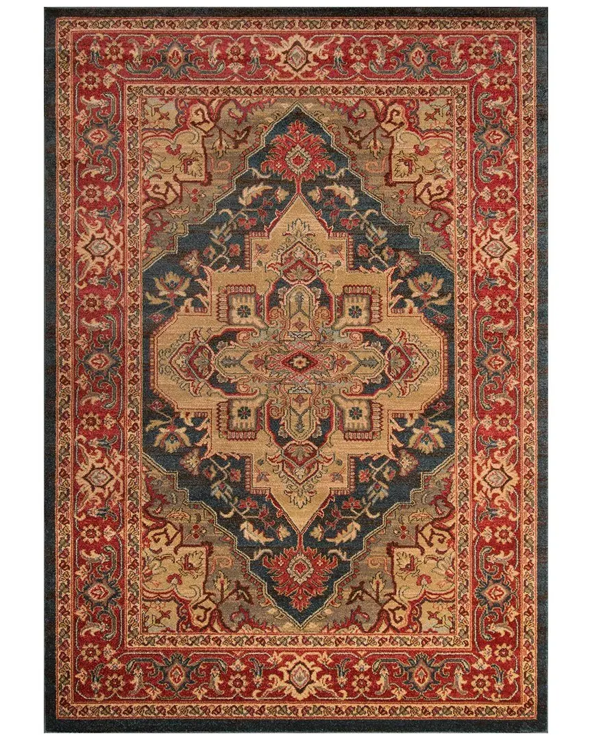 Ghazni Area Rug - Navy, Polypropylene